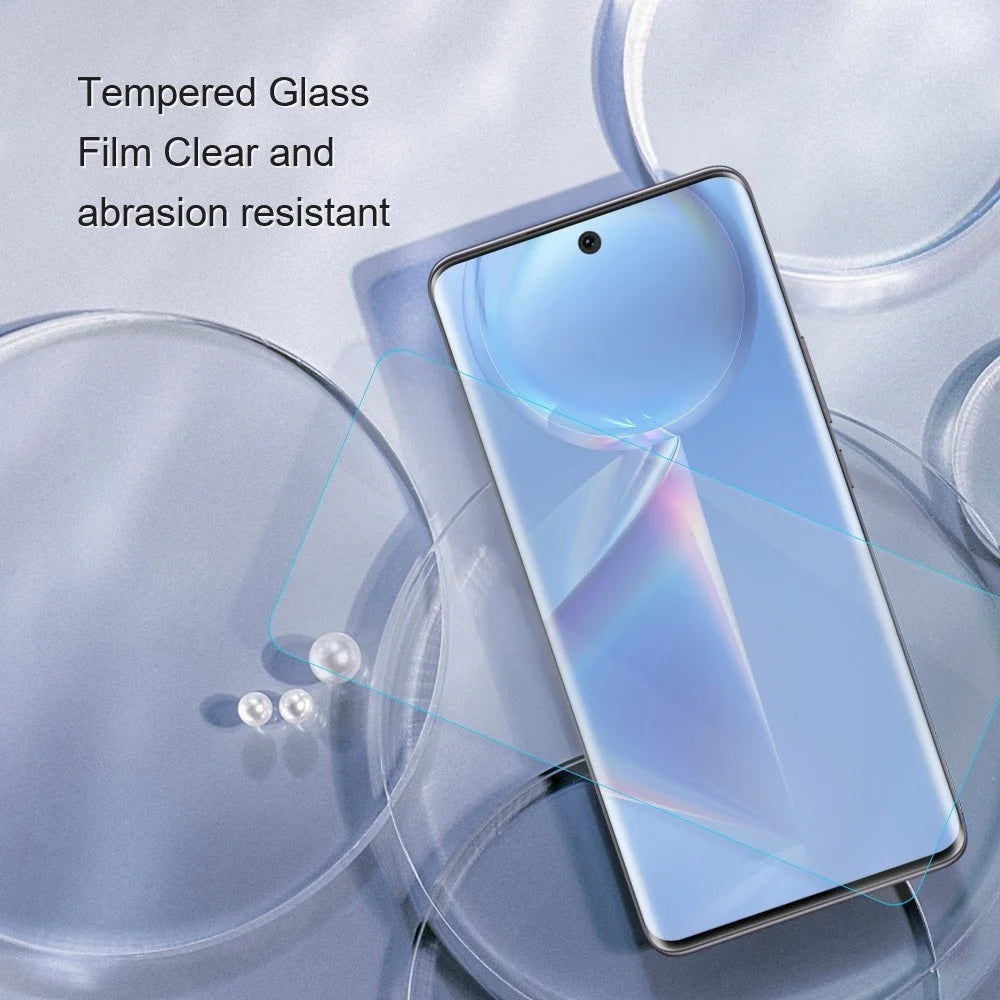 For Honor Magic4 Lite 5G 0.3mm Arc Edge HD Clarity Screen Protector Anti-scratch Shatter-proof Tempered Glass Film - 5