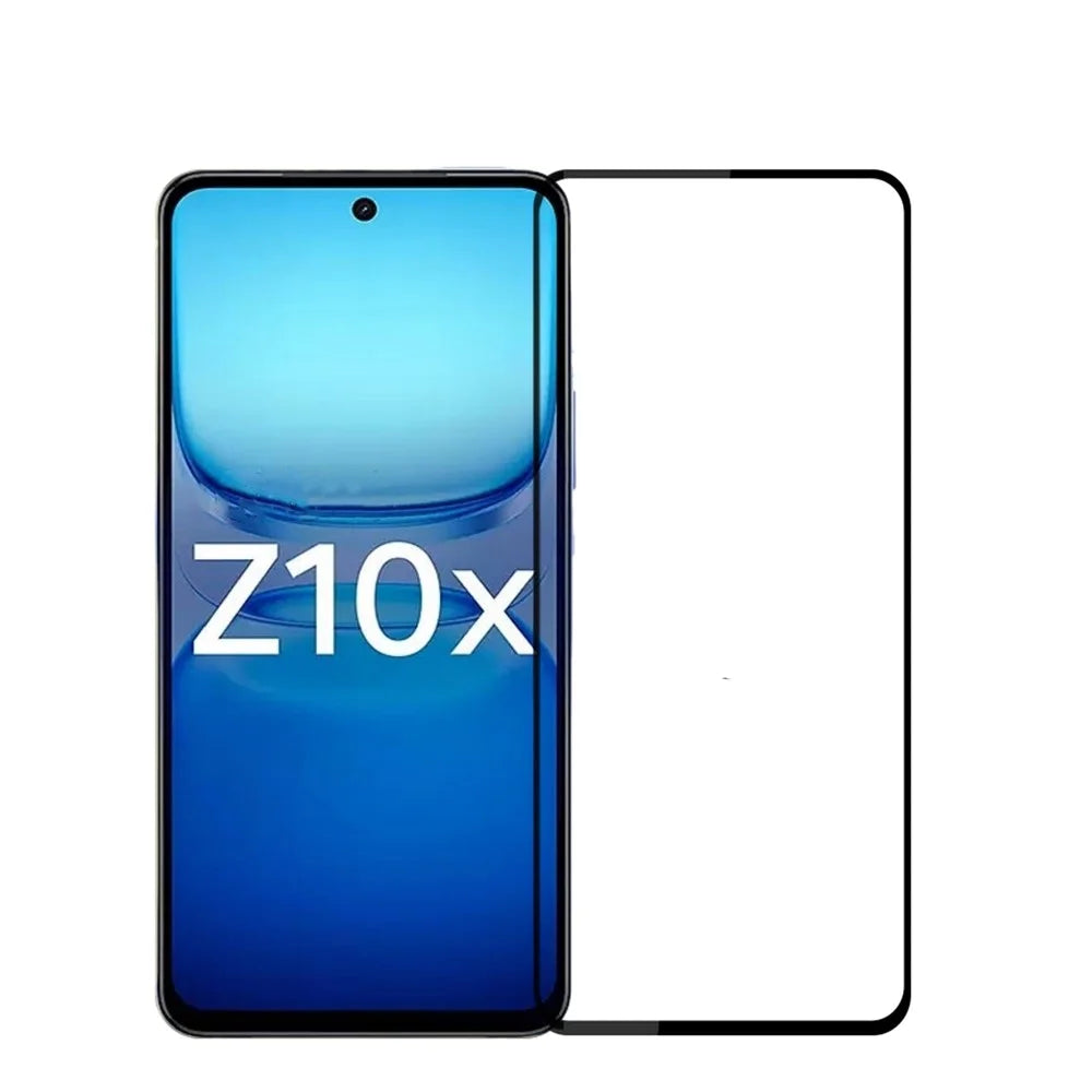 PINWUYO For vivo iQOO Z10x 5G Tempered Glass Film  JK Series-2 9H Full Screen Protector - Black - 1