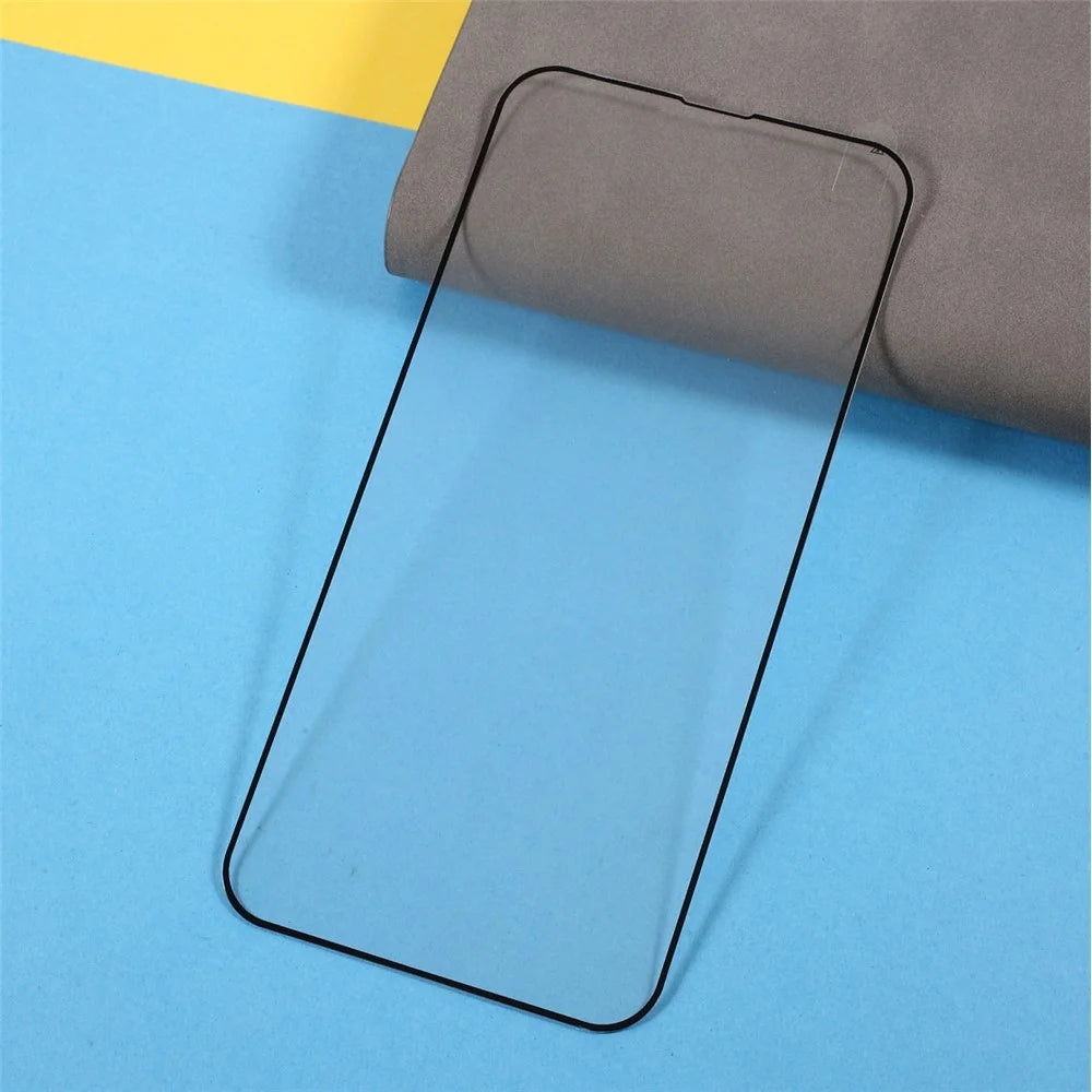 For iPhone Air Screen Protector Silk Printing Full Glue Tempered Glass Screen Film - 3