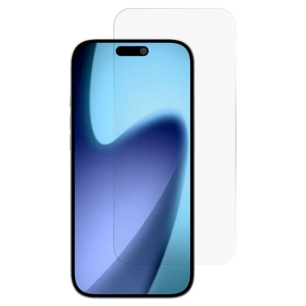 For iPhone Air Screen Protector Electroplated Large Arc Edge High Aluminum-Silicon Tempered Glass Film - 1