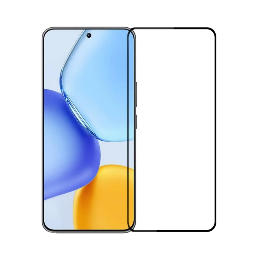 MOFI For Honor X60 GT 5G Screen Protector  9H Full Glue Full Coverage High Aluminum-Silicon Glass Film - Black - 1