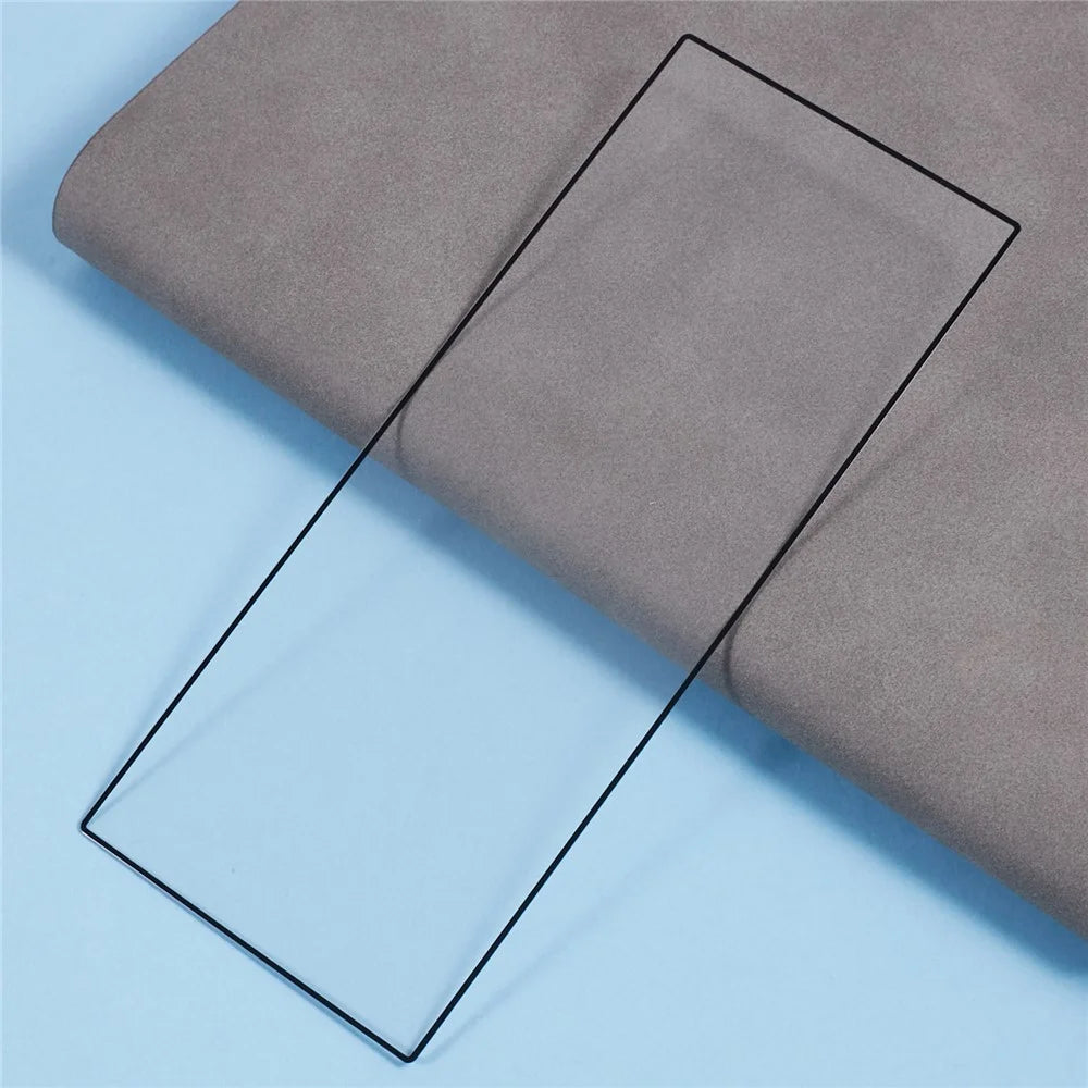 For Samsung Galaxy Z Fold7 5G Screen Protector Silk Printing Full Glue Clear High Aluminium-Silicon Glass Film (Outer Screen) - 4