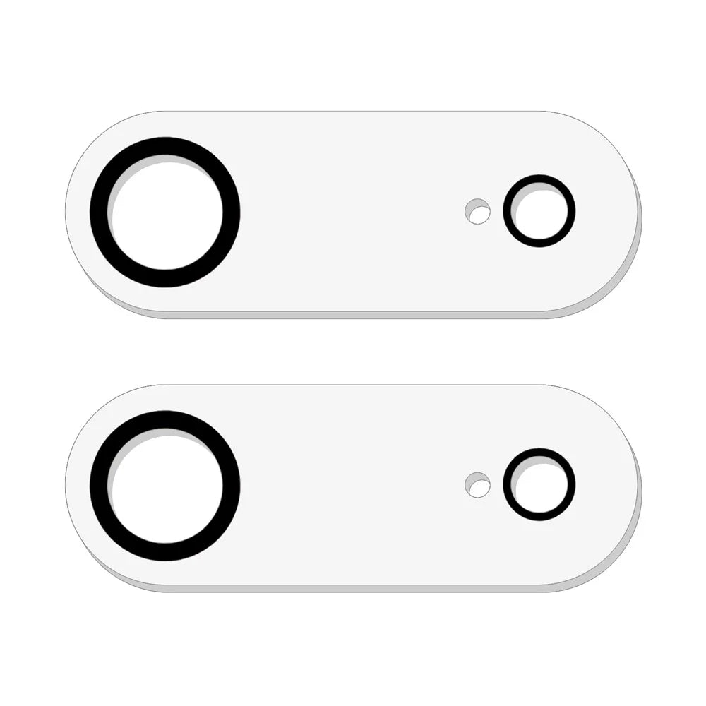 2Pcs For iPhone Air Camera Lens Protector Silk Printing Lens Film 3D Arc Edge - 2