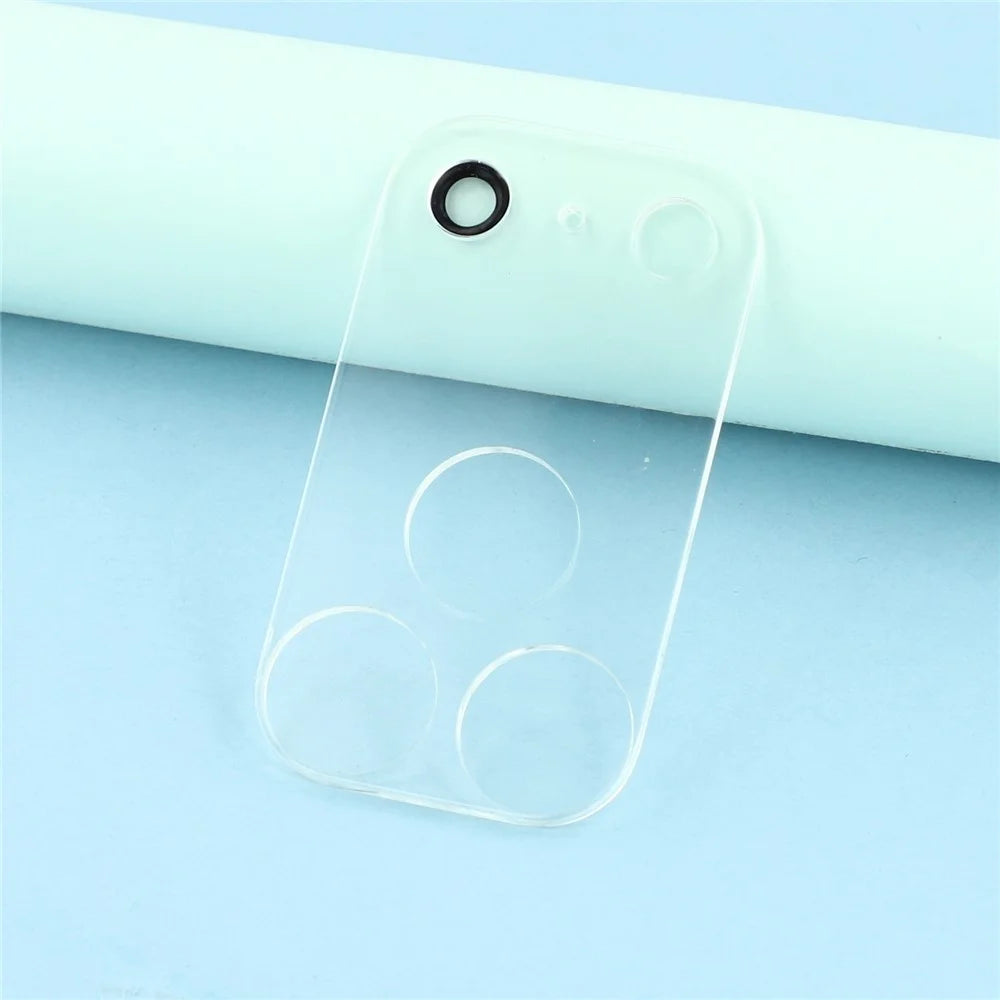 2Pcs For iPhone 17 Pro Camera Lens Protector 3D Arc Edge Anti-Scratch Tempered Glass Lens Film - 3