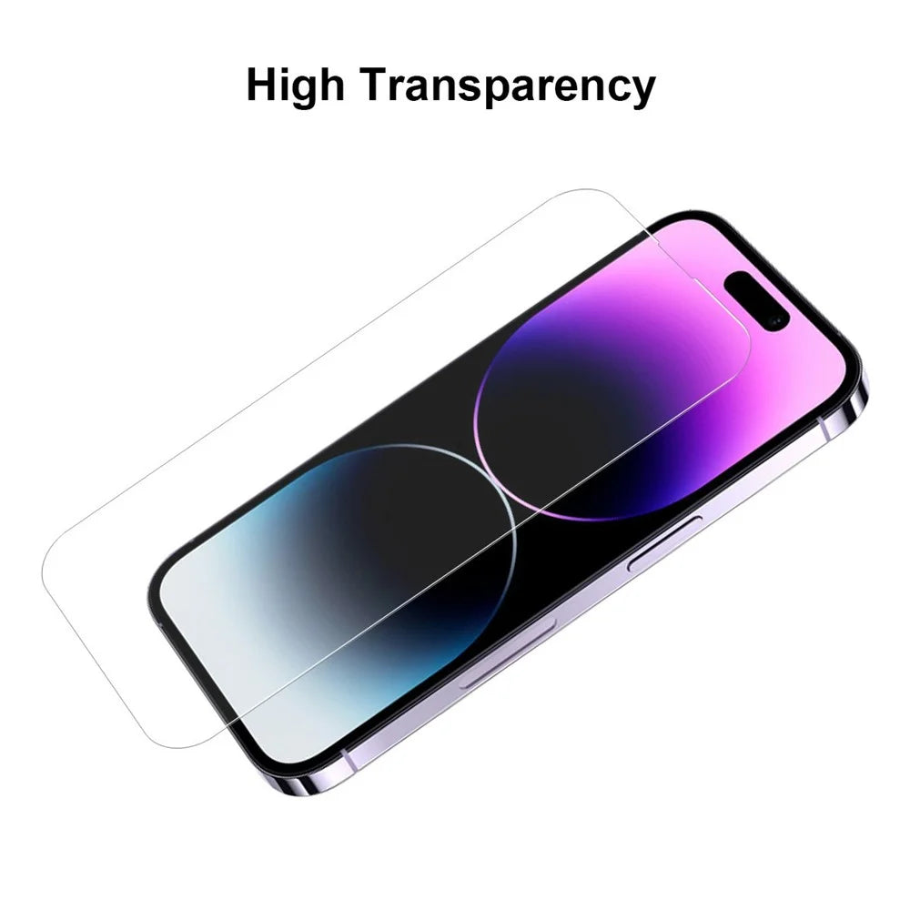 JUNSUNMAY 25Pcs For iPhone 15 Plus Tempered Glass Screen Protector Anti Drop Explosion-Proof HD Clear Film - 3