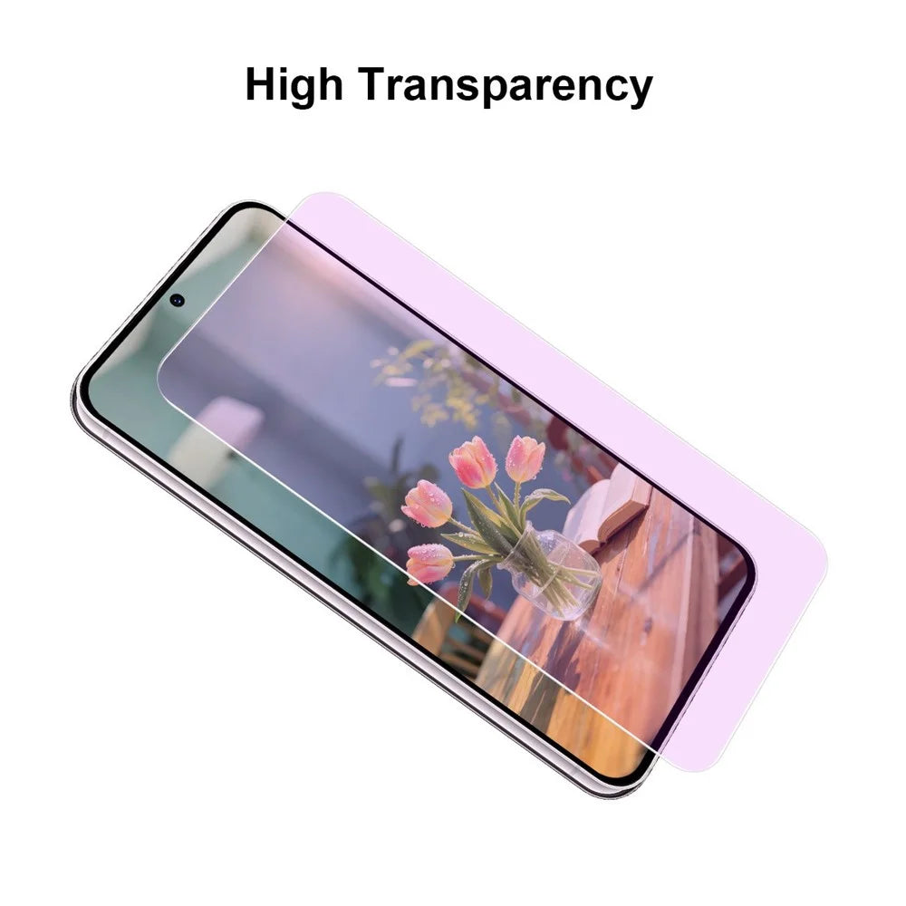 JUNSUNMAY 25Pcs For Samsung Galaxy A56 5G  /  A36 5G Tempered Glass Screen Protector Anti Blue Ray Eye Protection HD Clear Film - 4