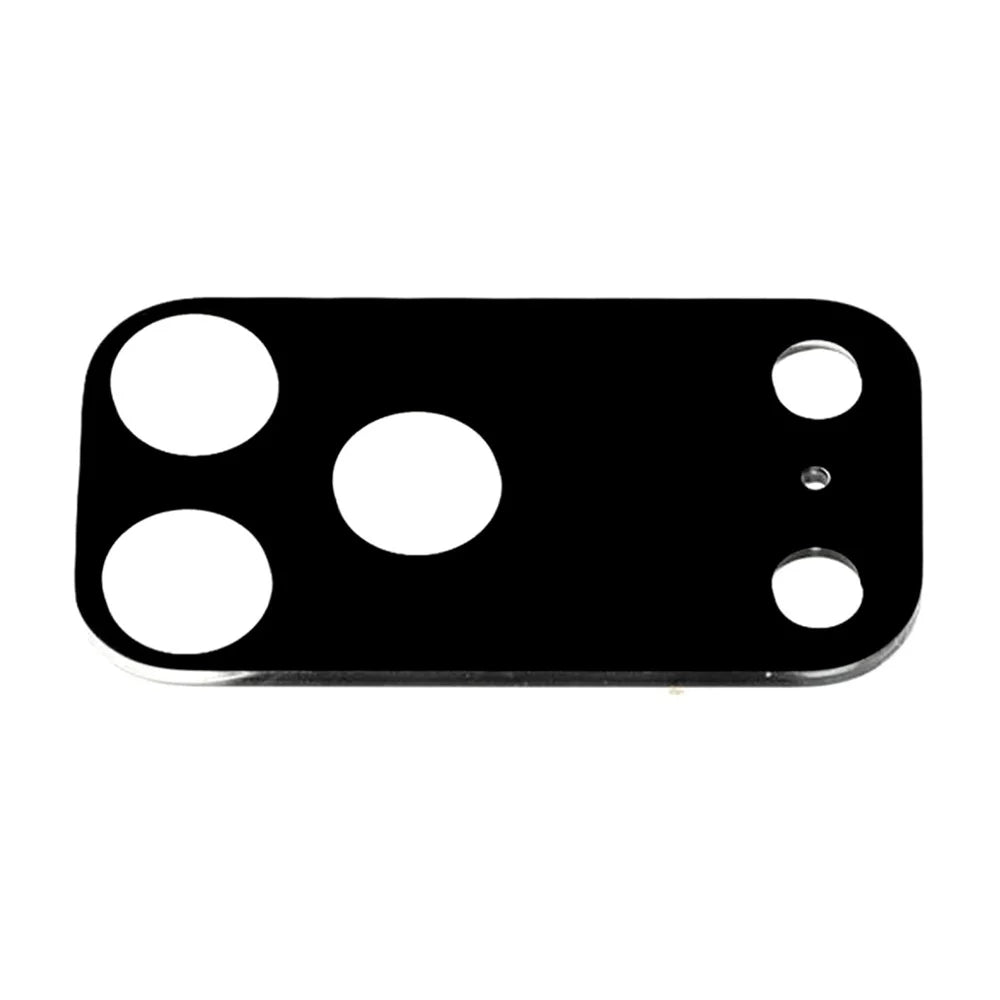 For iPhone 17 Pro Tempered Glass Lens Protector Black Silk Printing Camera Lens Film - 2