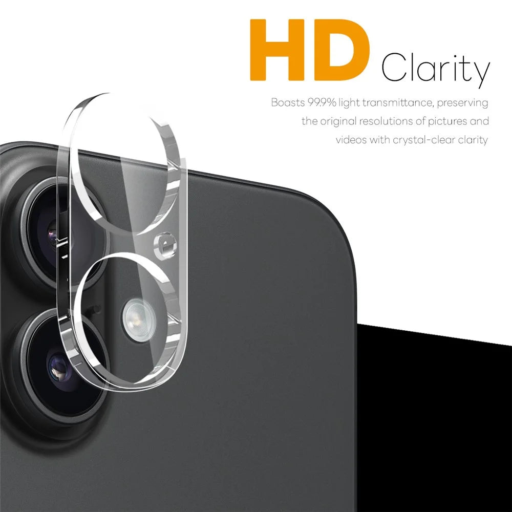 NORTHJO 2Pcs For iPhone 17 Camera Lens Protector Tempered Glass Clear Lens Film 3D Full Coverage - 2