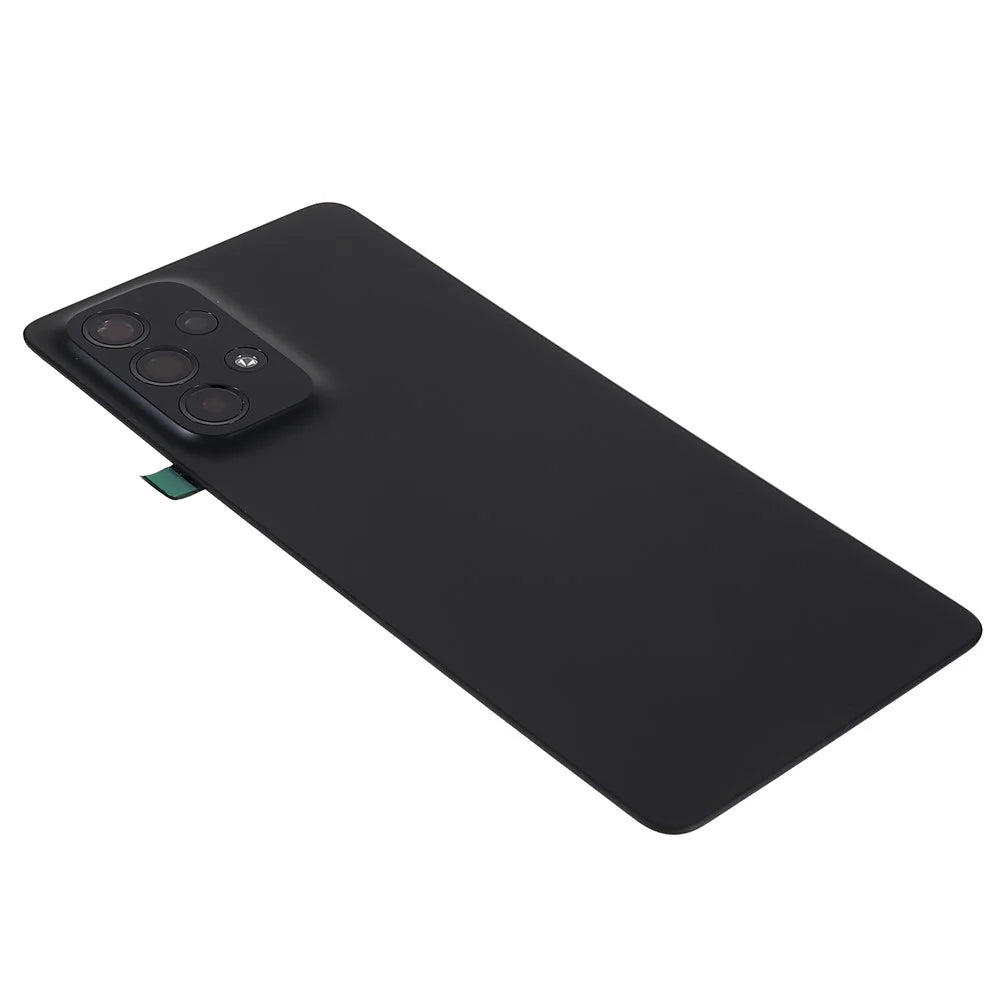 For Samsung Galaxy A53 5G A536 OEM Battery Housing with Adhesive Sticker + Camera Lens Cover - Black - 4
