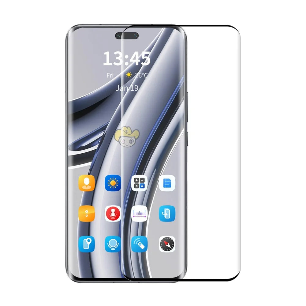 ENKAY HAT PRINCE For Honor 400 Pro 5G (Global) Tempered Glass   Screen Protector 3D Curved Clear Screen Film - Transparent - 1