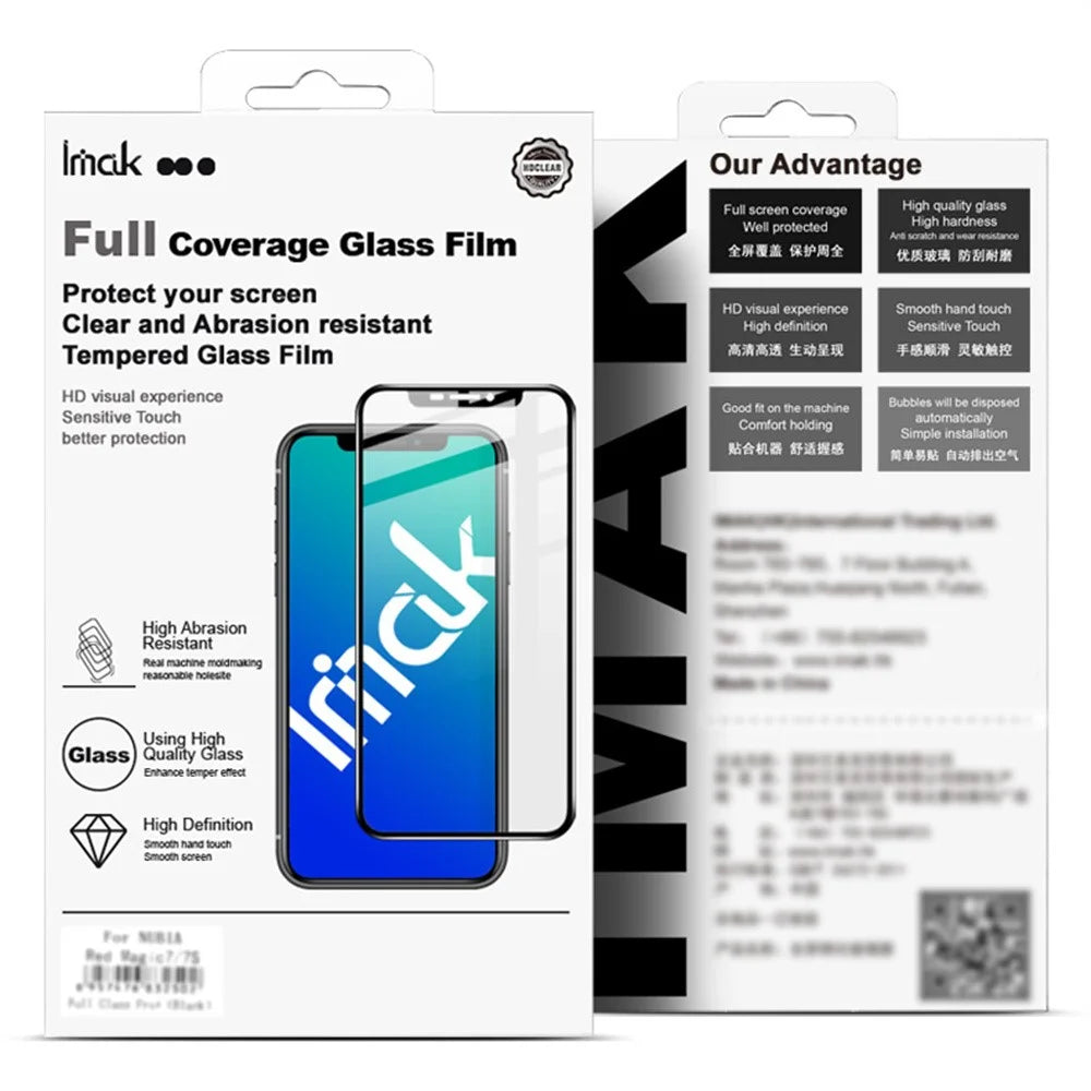 IMAK Pro+ Series For Realme GT 7 5G / GT 7T 5G Tempered Glass Full Screen Protector Sensitive Touch Film - 6