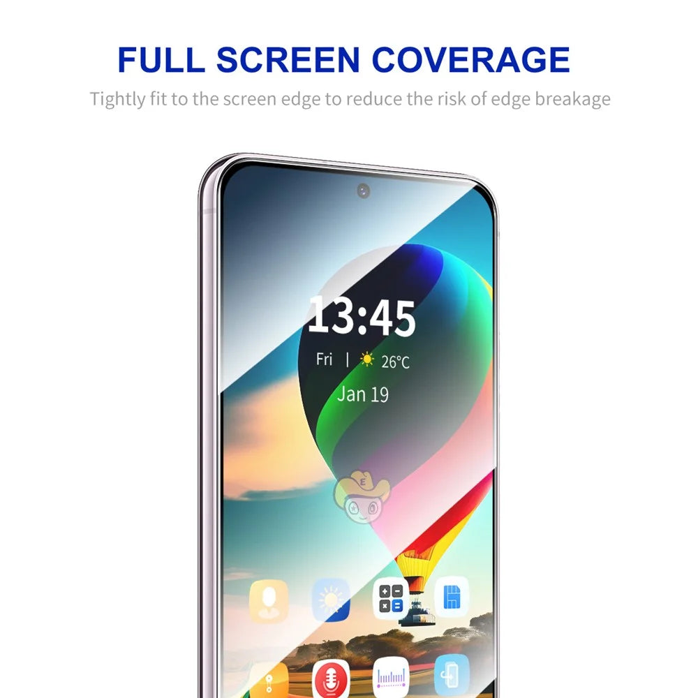ENKAY HAT PRINCE For Samsung Galaxy M56 5G Screen Protector   9H Silk Printing 0.26mm Tempered Glass - Transparent - 2