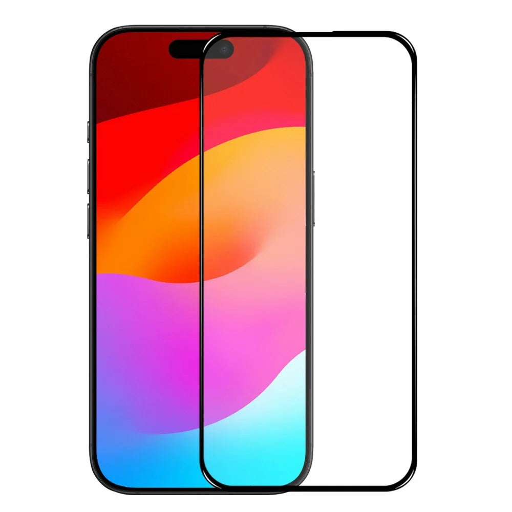 NORTHJO 2Pcs A+ Phone Screen Protector for iPhone Air 0.3mm 2.5D High Aluminum-silicon Glass Silk Printing Film - 3