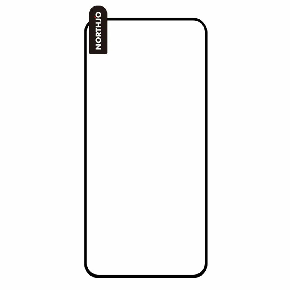 NORTHJO 2Pcs A+ Phone Screen Protector for Honor 400 5G (Global) 0.3mm 2.5D High Aluminum-silicon Glass Silk Printing Film - 2