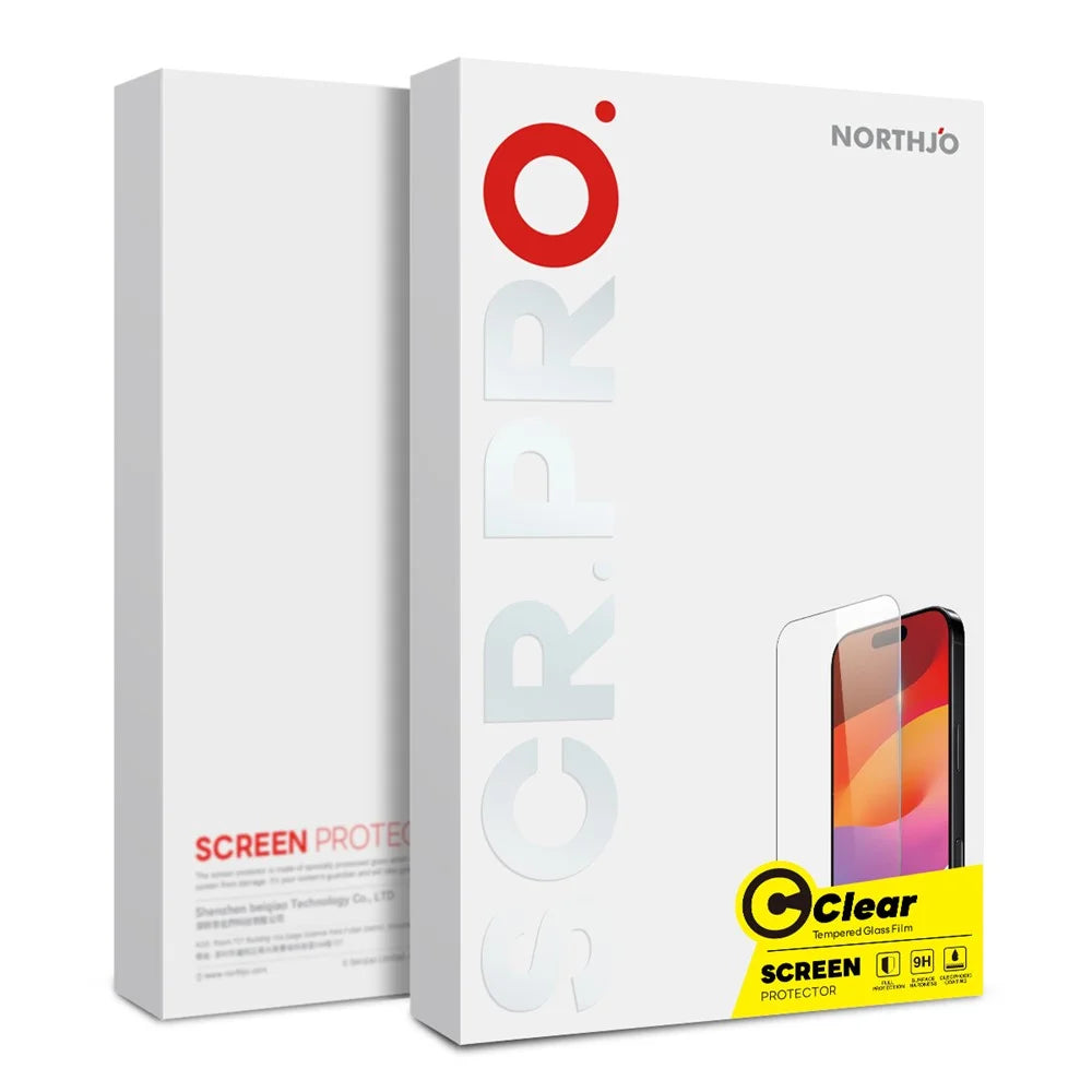 NORTHJO A+ For Honor 400 5G (Global) Screen Protector Clarity 0.3mm 2.5D Tempered Glass Film - 4