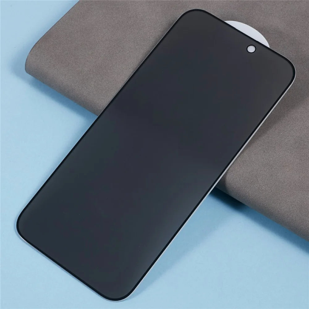 For iPhone 17 Tempered Glass Film Anti-Peep Privacy Protection Screen Protector Full Glue - 3