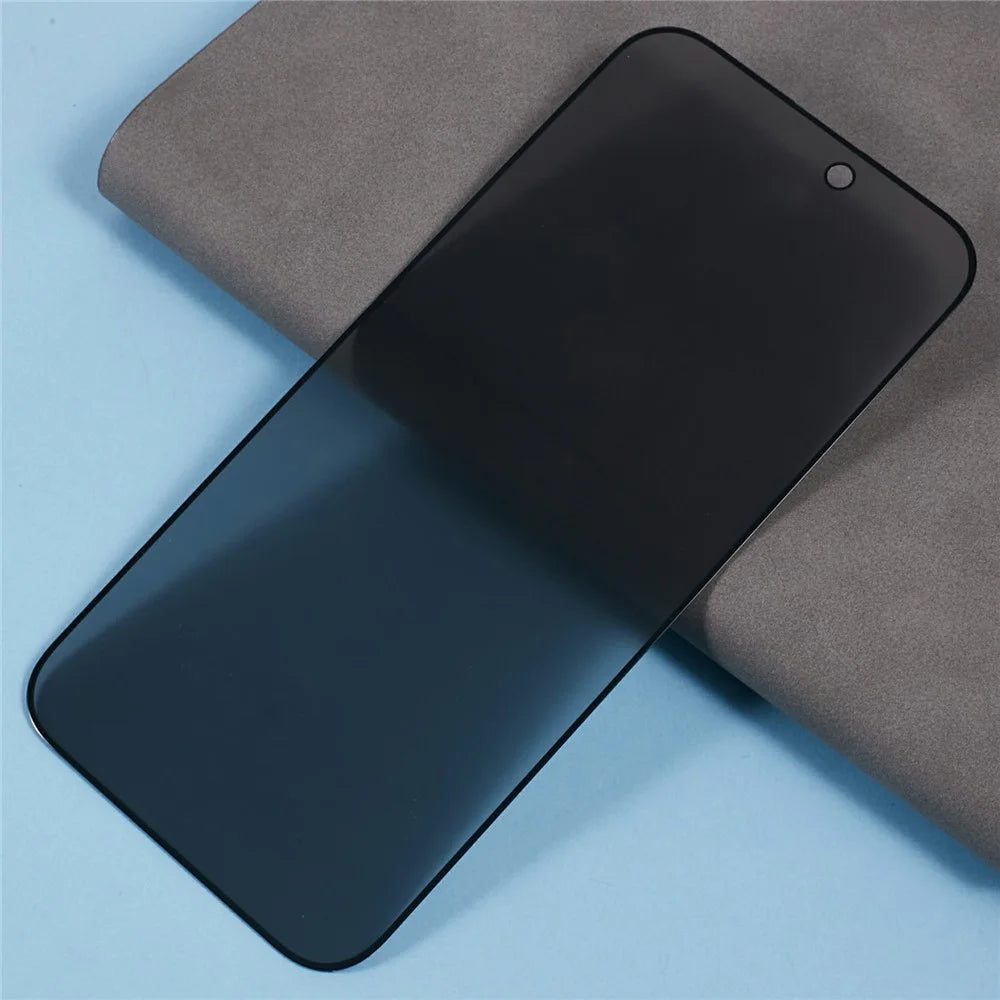 For iPhone 17 Tempered Glass Film Anti-Peep Privacy Protection Screen Protector Full Glue - 4