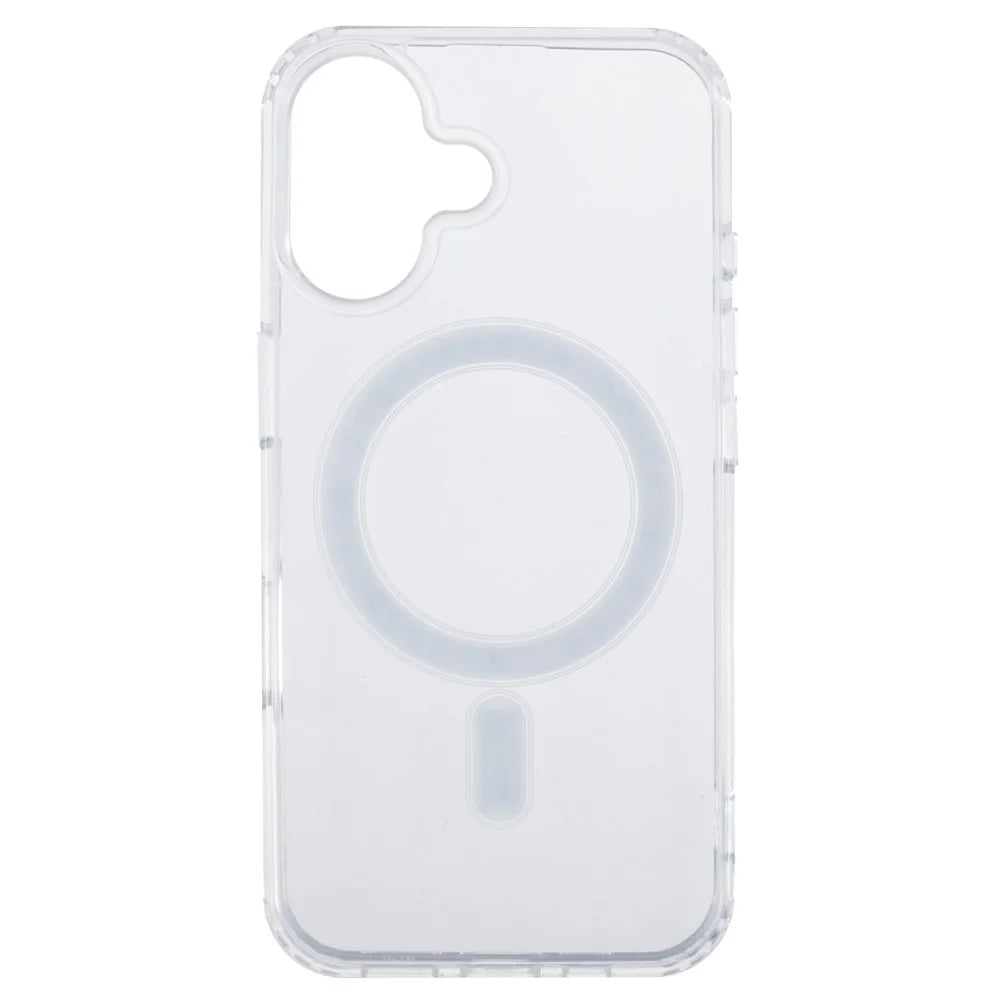 For iPhone 17 Phone Case Compatible with MagSafe with Tempered Glass Screen Film + Clear Lens Film - 2