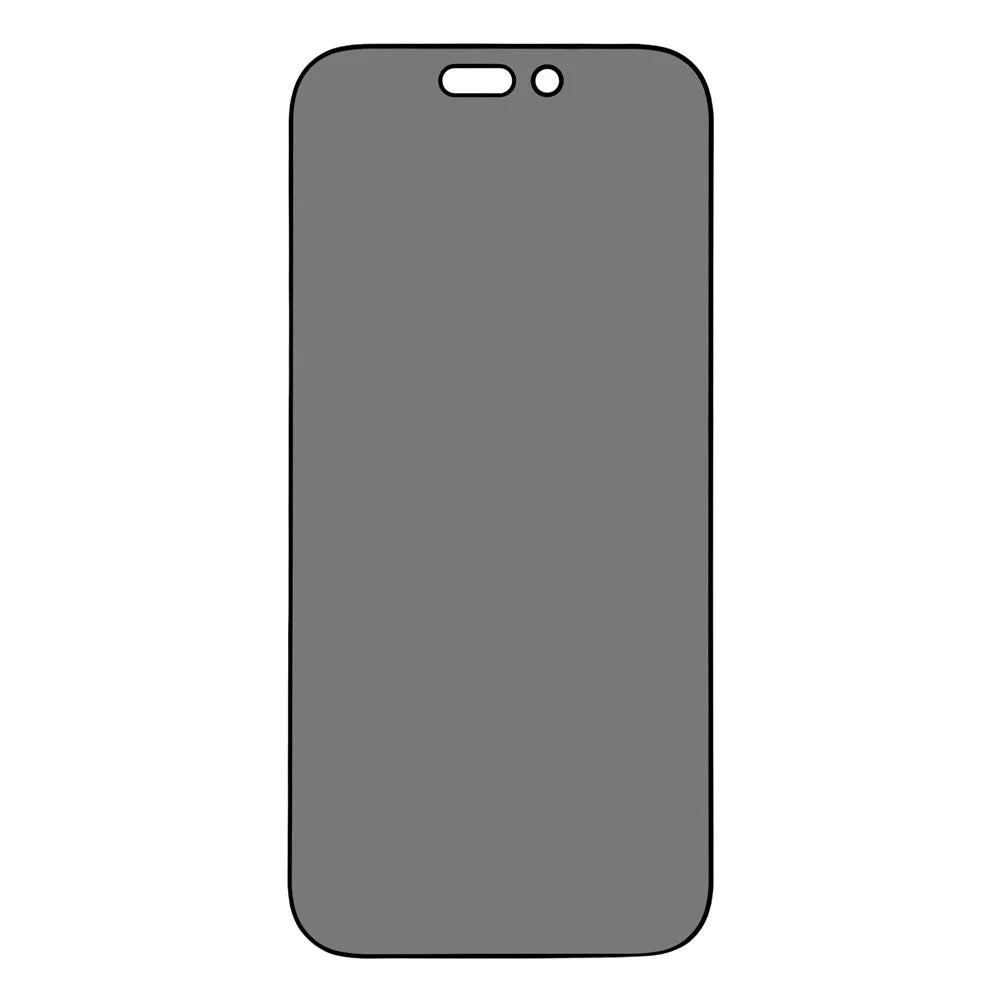 For iPhone 17 Privacy Screen Protector Full Coverage Anti Spy Tempered Glass Film Silk Printing - 2