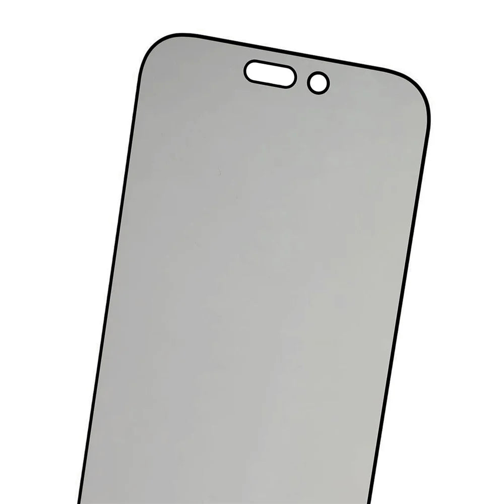 For iPhone 17 Privacy Screen Protector Full Coverage Anti Spy Tempered Glass Film Silk Printing - 3