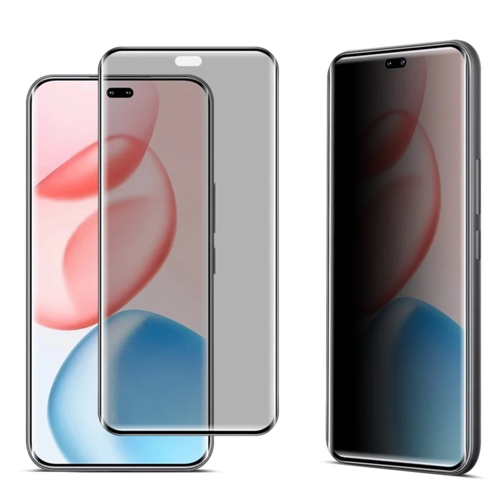 IMAK For Honor 400 Pro 5G (Global) Anti Spy Screen Protector Full Cover Tempered Glass Film - 3