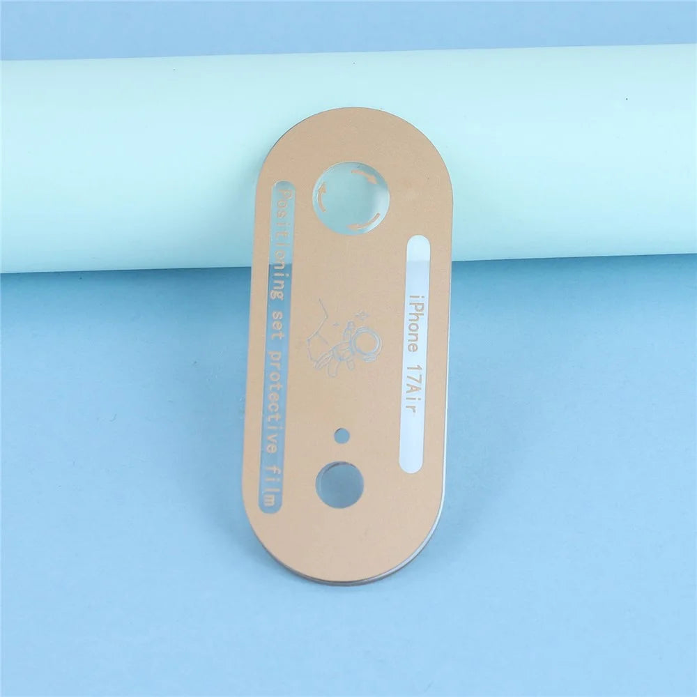 Camera Lens Protector for iPhone Air Tempered Glass Lens Film Precise Positioning Easy Installation - 3