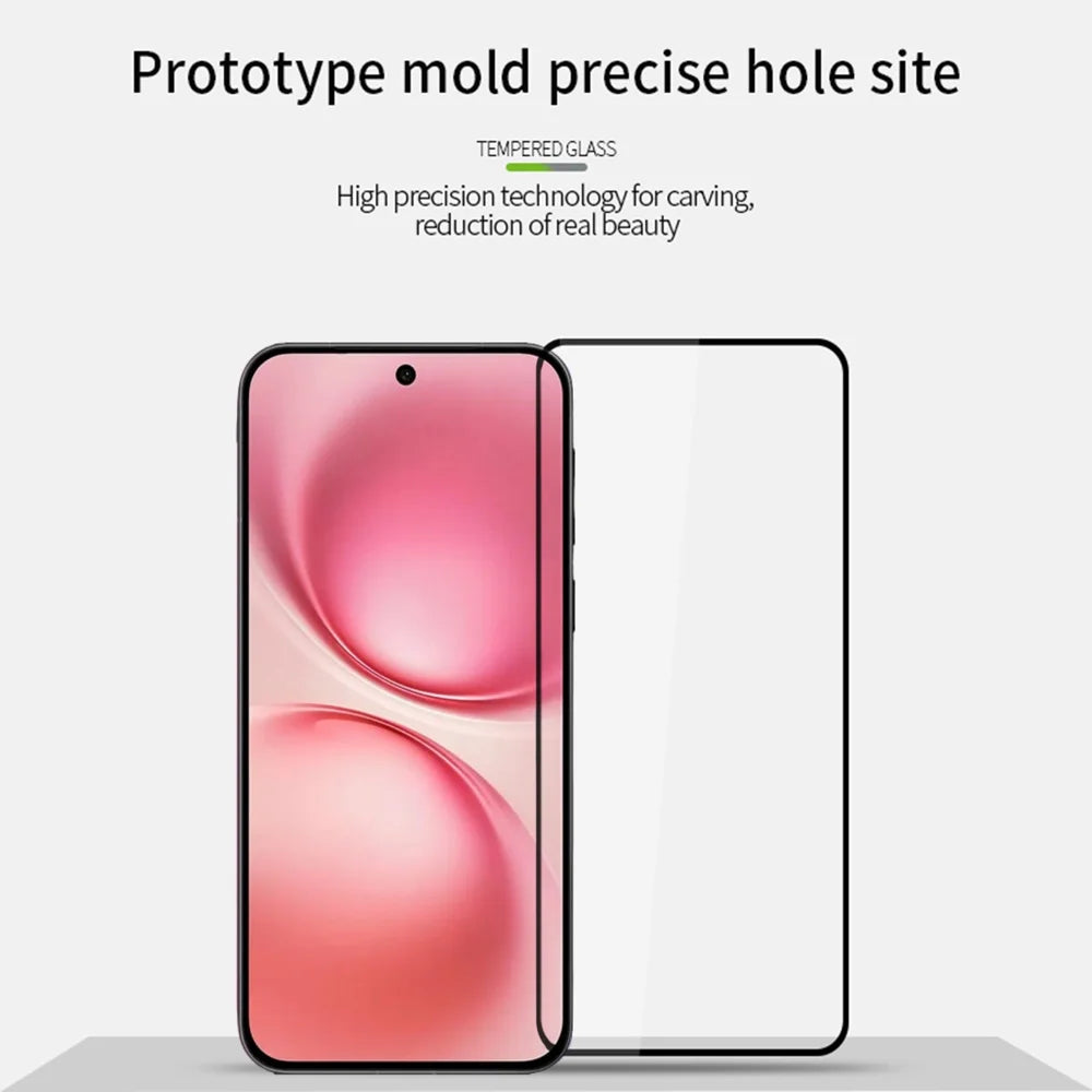 PINWUYO For vivo X200 5G Tempered Glass Film  JK Series-2 9H Full Screen Protector - Black - 3