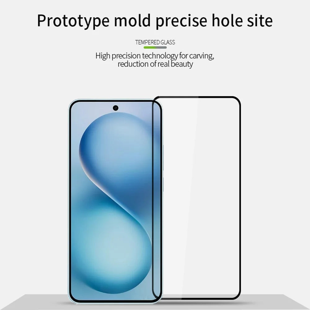 PINWUYO For vivo S30 5G Tempered Glass Film  JK Series-2 9H Full Screen Protector - Black - 3