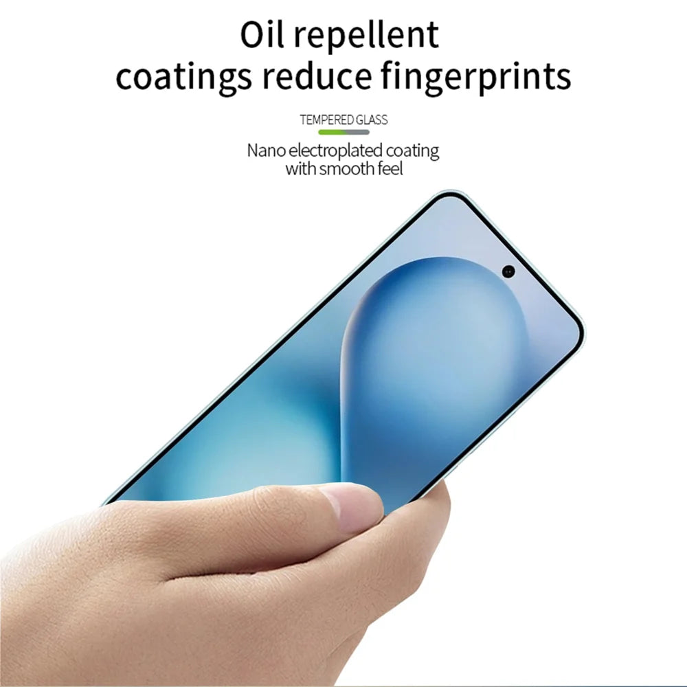 PINWUYO For vivo S30 5G Tempered Glass Film  JK Series-2 9H Full Screen Protector - Black - 4