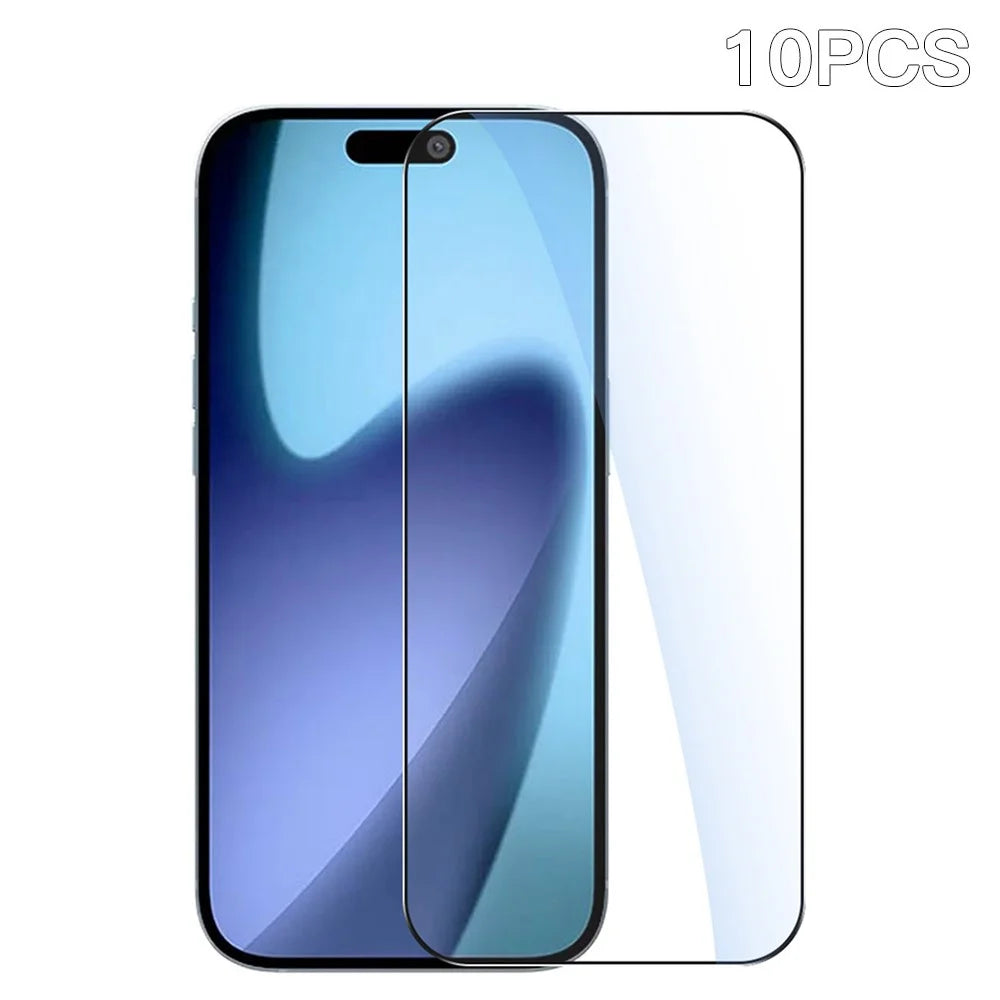 RURIHAI 10Pcs For iPhone 17 Pro Max High Aluminium-Silicon Glass Film 0.26mm 2.5D Screen Protector - 1