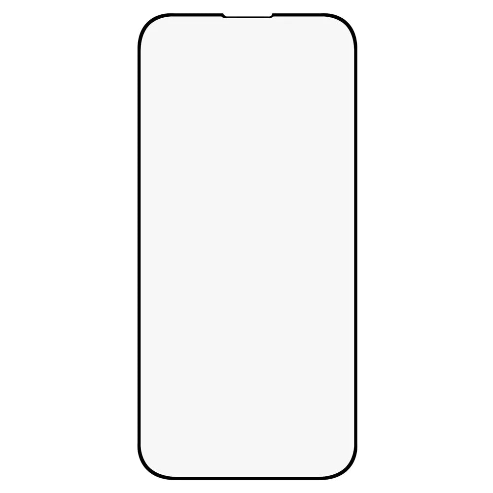 For iPhone 14 Plus Matte Full Glue Screen Protector Full Covering Anti-scratch Silk Printing Tempered Glass Film - 2