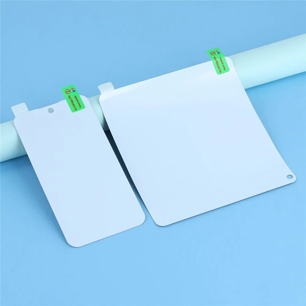 For Oppo Find N Anti-Spy Screen Protector PET Matte Front and Back Screen Film - 4