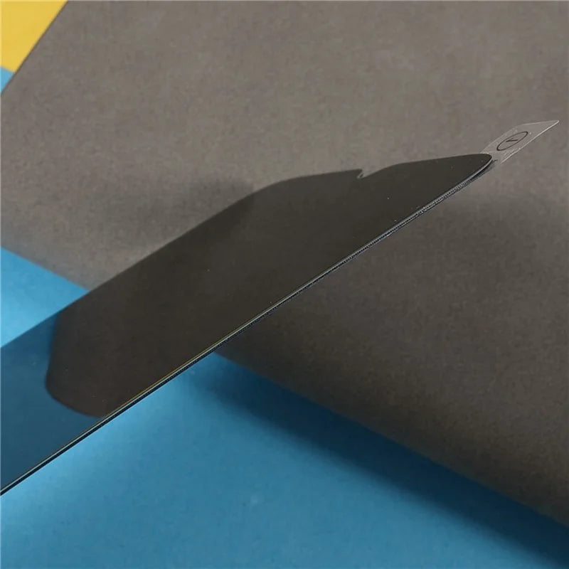 For Samsung Galaxy A40 Privacy Screen Protector Tempered Glass Anti Peep Film Full Coverage - Black - 6