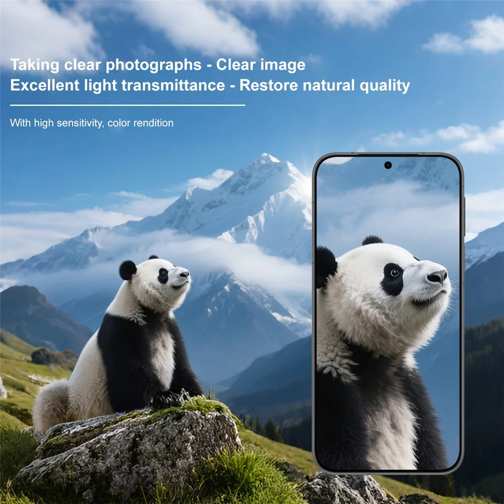 IMAK For Huawei Pura 80 Tempered Glass Camera Lens Protector with Self Positioning Frame (Complete Covering) - 5