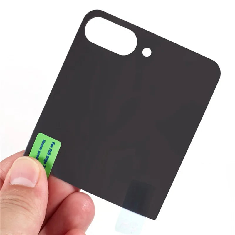 For Samsung Galaxy Z Flip7 FE 5G Screen Protector Anti-Spy TPU Matte Screen Protective Hydrogel Film - Black - 5