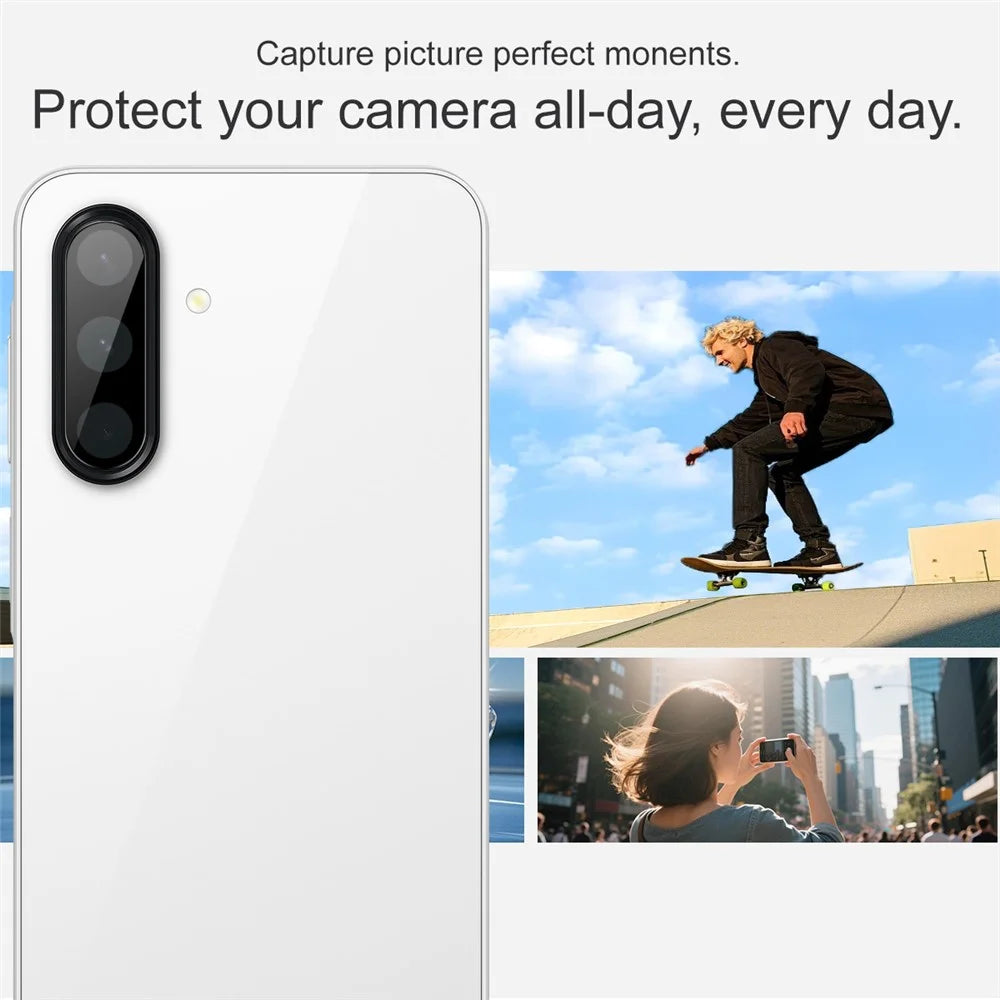 IMAK For Samsung Galaxy A17 5G / A17 4G / A26 5G Camera Lens Protector Tempered Glass HD Clear Lens Film (Black Version) - 4