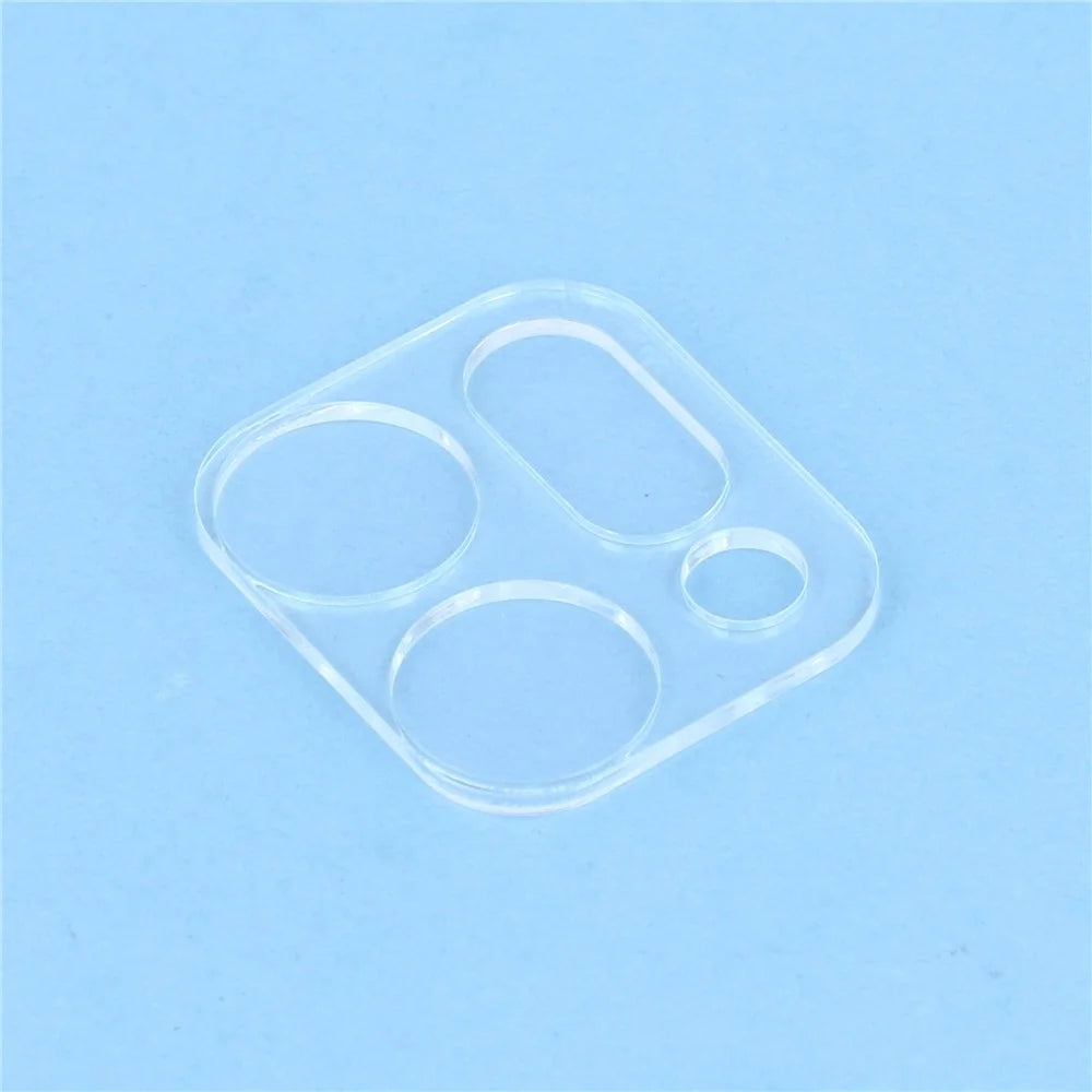2Pcs For Oppo Reno14 5G (Global) Camera Lens Protector 3D Arc Edge Anti-Scratch Tempered Glass Lens Film - Transparent - 5