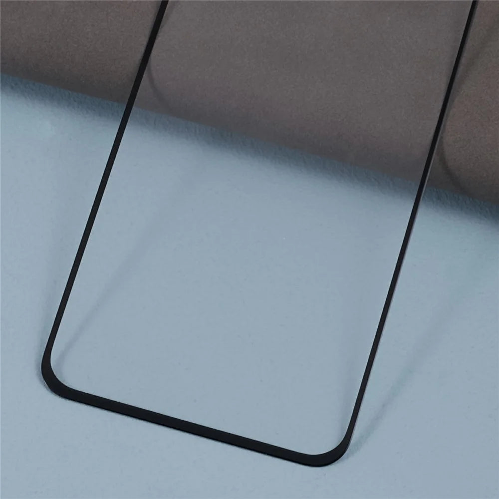 For Huawei Enjoy 70z Tempered Glass Film Silk Printing Full Glue Secondary Hardening Full Screen Protector - Black - 6