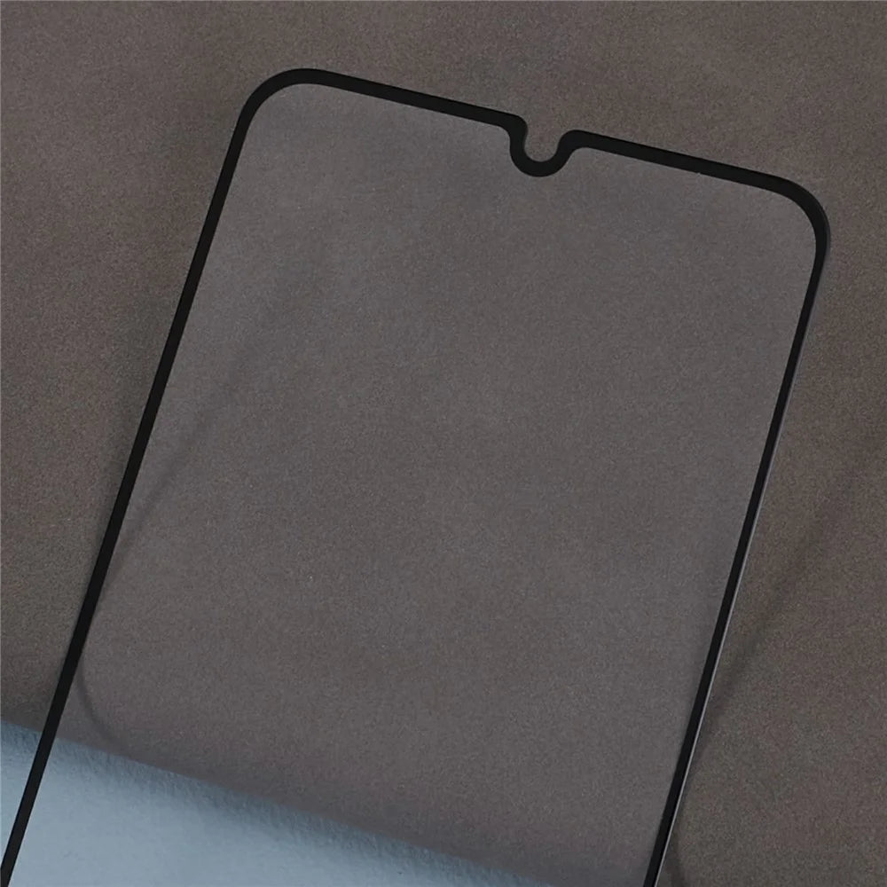 For vivo Y78 5G Tempered Glass Film Silk Printing Full Glue Secondary Hardening Full Screen Protector - Black - 5