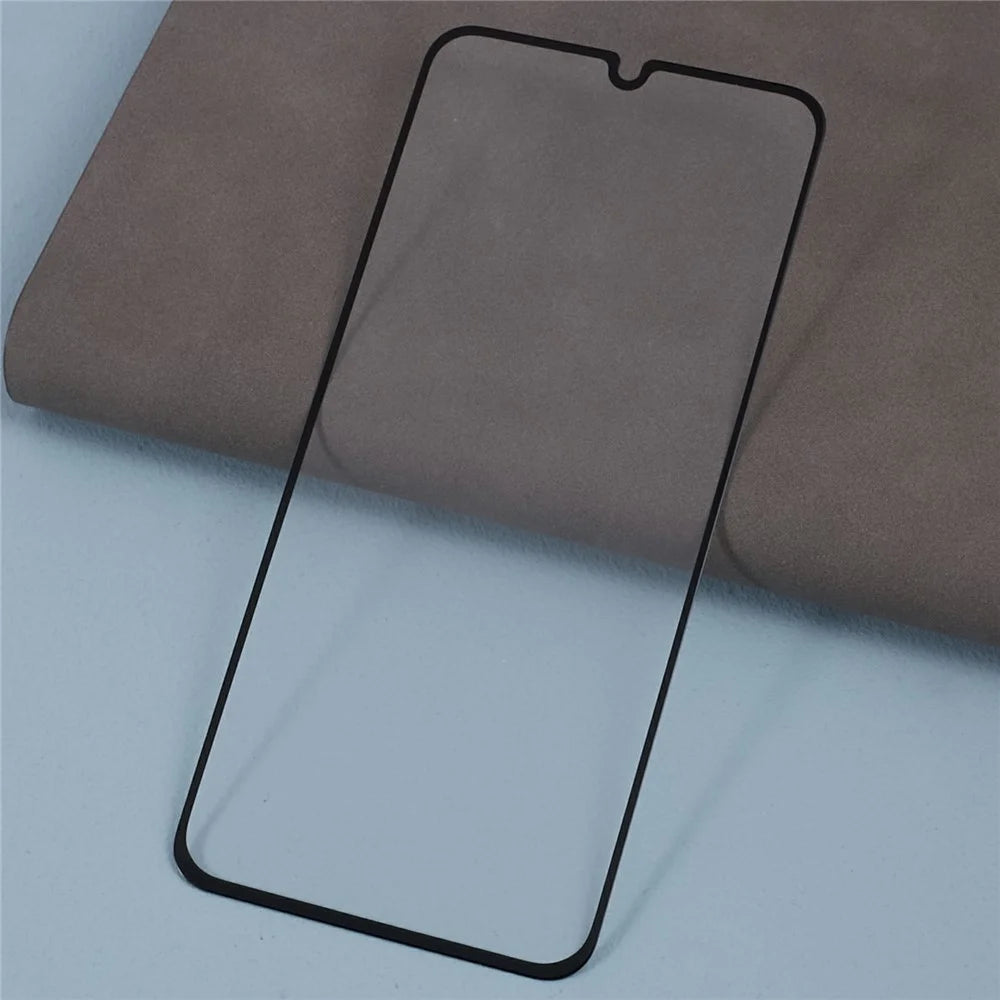 For vivo Y78 5G Tempered Glass Film Silk Printing Full Glue Secondary Hardening Full Screen Protector - Black - 6