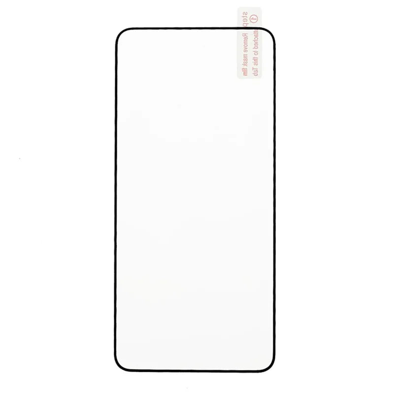 For vivo iQOO Z10 Turbo Pro 5G Tempered Glass Film Silk Printing Full Glue Secondary Hardening Full Screen Protector - Black - 2