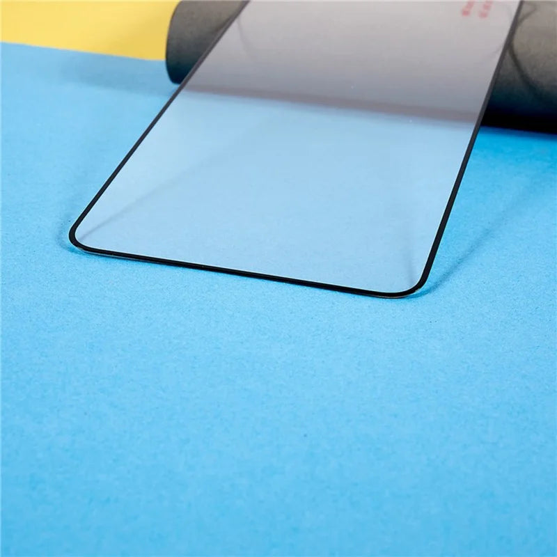 For vivo iQOO Z10 Turbo Pro 5G Tempered Glass Film Silk Printing Full Glue Secondary Hardening Full Screen Protector - Black - 4