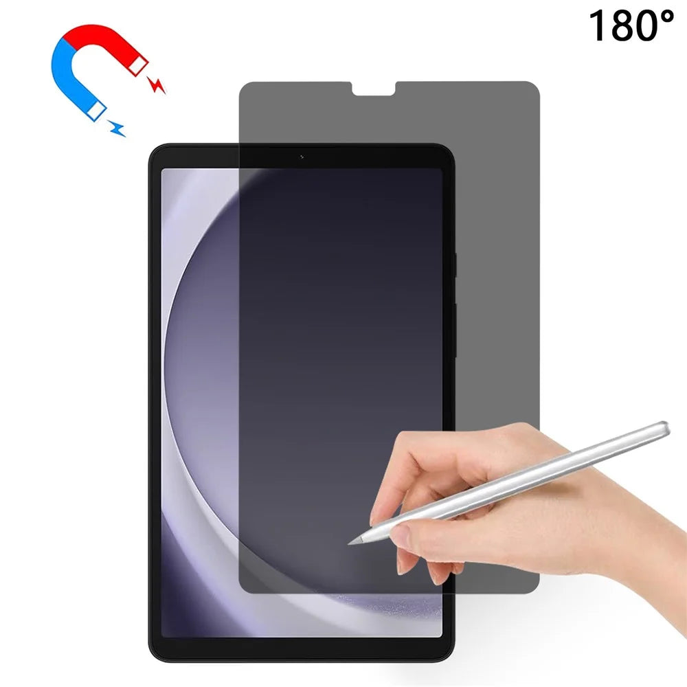 Anti-Spy Screen Protector for Samsung Galaxy Tab A11 / A9 / A10 / Xiaomi Redmi Pad SE 4G 8.7 inch / Lenovo Tab K9 / Tab One inch / Lenovo Tab K9 / Tab One Full Glue Matte PET Film - 1