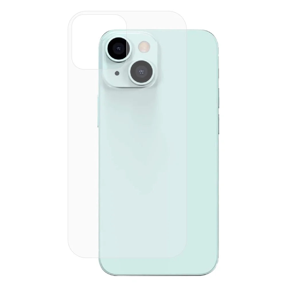 For iPhone 13 Tempered Glass Back Screen Protector 0.25 Arc Edges Full Coverage Back Film - 1