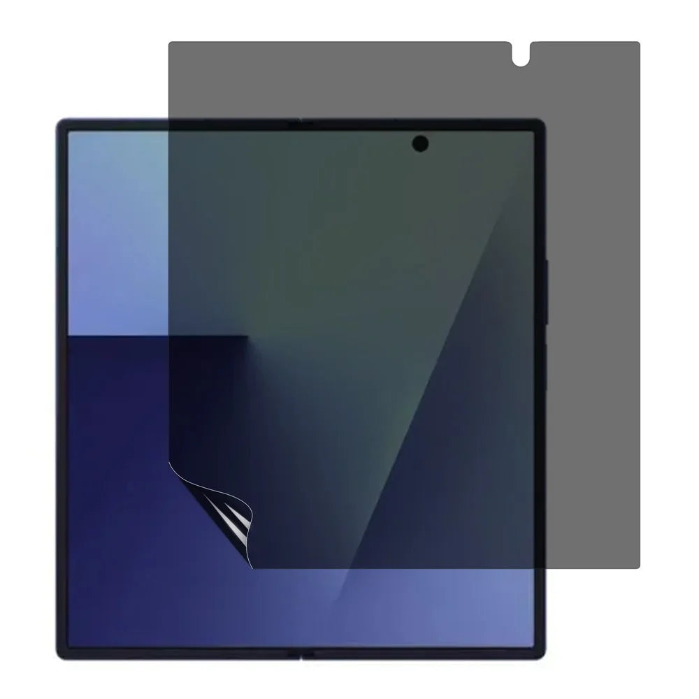 For Samsung Galaxy Z Fold7 5G Anti-Peep Screen Protector TPU+PET Inner Screen Hydrogel Film - 1