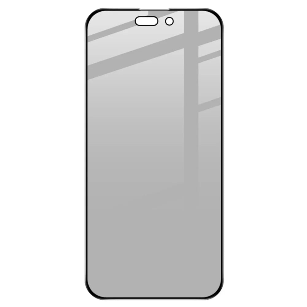 IMAK Full Screen Protector for iPhone 14 Pro, Anti-spy Privacy Protection Tempered Glass Full Glue Screen Film - 2