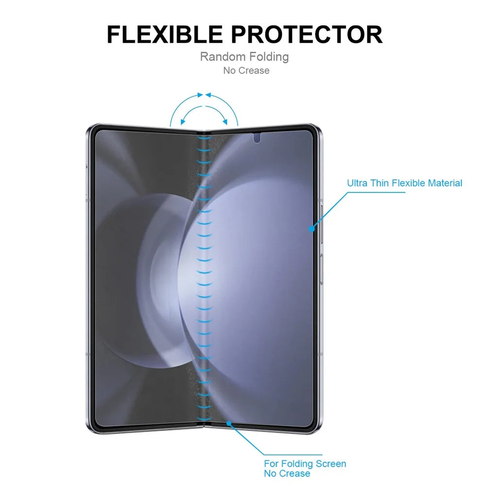 ENKAY HAT PRINCE Screen Protector for Samsung Galaxy Z Fold6 5G Front + Back Self-Healing TPU Film Full-Coverage - 2