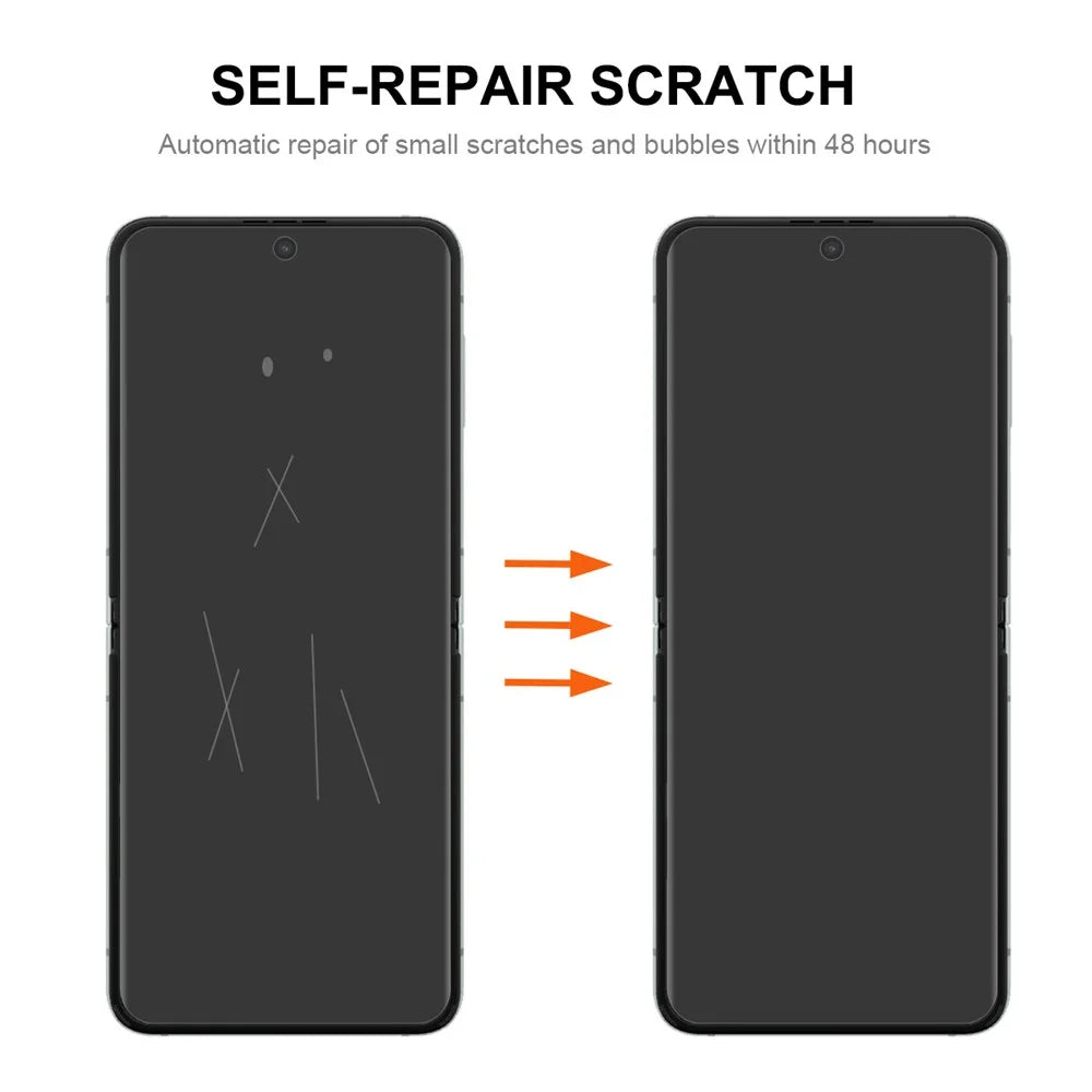ENKAY HAT PRINCE Screen Protector for Samsung Galaxy Z Fold6 5G Front + Back Self-Healing TPU Film Full-Coverage - 3