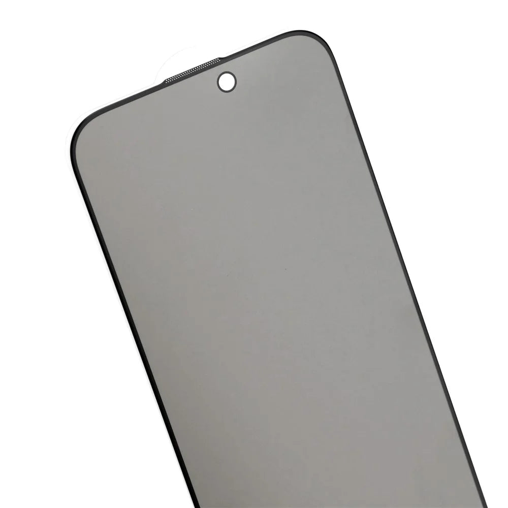 For iPhone 16 Pro Anti-Spy Screen Protector Silk Print High Aluminium-silicon Glass Film with Easy Installation Tool - 4