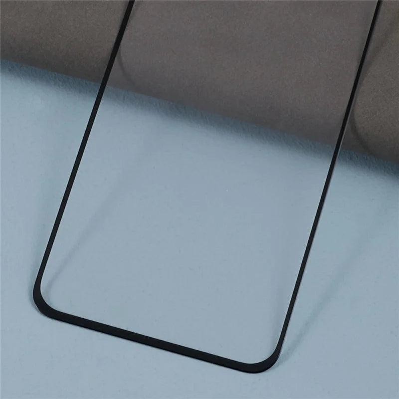 For Samsung Galaxy A14 4G / Galaxy A14 5G Screen Protector Silk Printing Full Glue Crystal Clear Tempered Glass Film - Transparent - 6